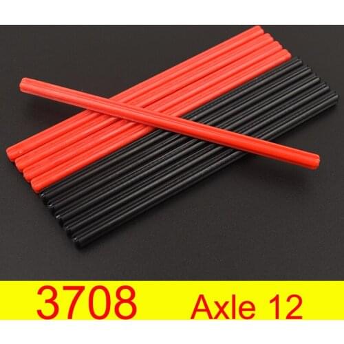 10PCS 3708 Axle 1x12 Building Block Bricks Accessories Compatible Assembly Parts MOC DIY Education Build Toys
