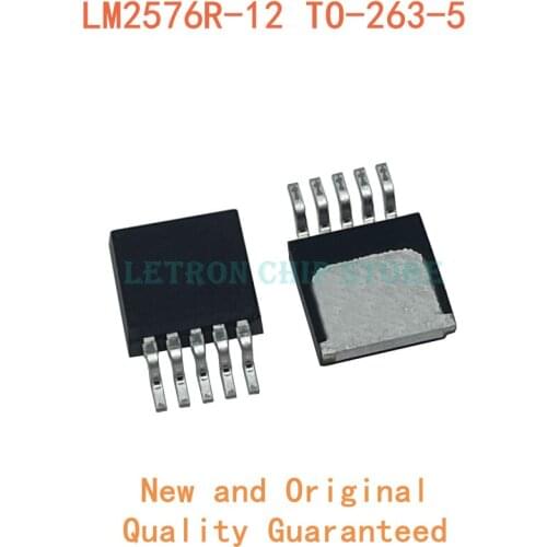 10PCS LM2576R-12 TO-263-5 LM2576-12 TO263-5 TO263 TO-263 SMD new and original IC Chipset