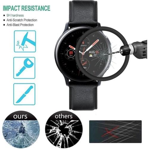 3D Full Cover for Samsung active 2 40mm 44mm Screen film Screen Protector For active2 40mm 44mm