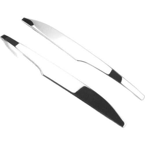 ABS Chrome Car Exterior Accessories for Toyota RAV4 2014 2015 2016 2017 2018 Rear View Side Strip Mirror Sticker Cover Trims