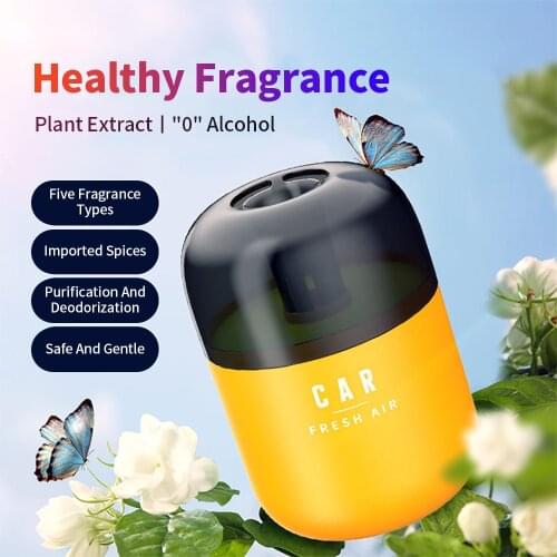 Car Air Freshener Diffuser Car Aroma Diffuser Home Office Aroma Diffuser Car Decoration Auto Perfume Aromatherapy Air Cleaner
