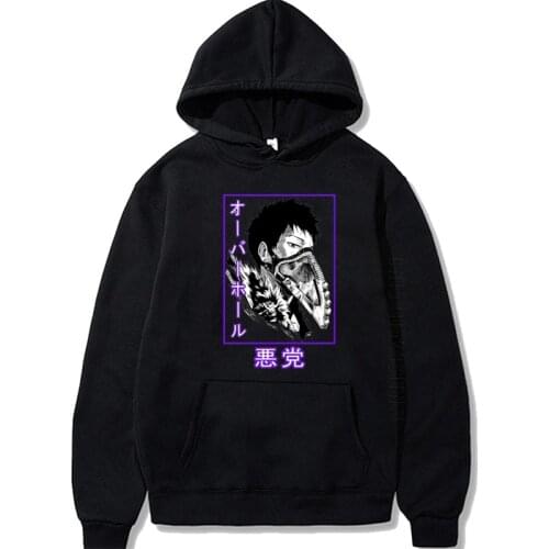Anime My Hero Academia Overhaul Print Women Hoodies Streetwear Vintage Ullzang Oversized Men Daily Casual Hoodies