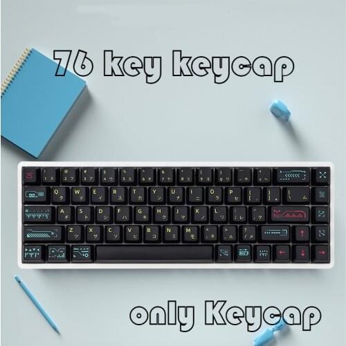 Awaken Keycaps OEM Profile DYE-Sublimation PBT Keycap For Cherry MX Switch 61/64/68 Mechanical Keyboard