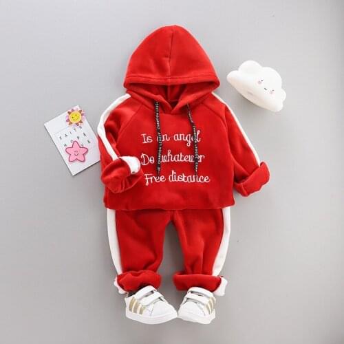 Spring Autumn Baby Girl Clothing Set Kids Newborn Tracksuit Letter Printed Coat+ Pants 2PCS Children Jogging Suit