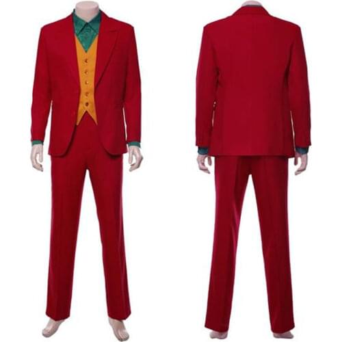 Joker 2019 Joaquin Phoenix Arthur Fleck Joker Cosplay Costume