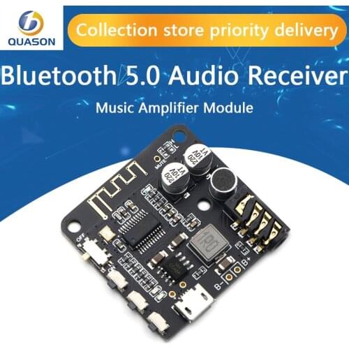 Mini Bluetooth 5.0 MP3 Decoder Board Audio Receiver MP3 Lossless Player Wireless Stereo Music Amplifier Module