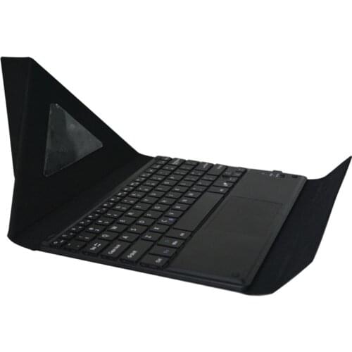 2016 New touch panel Bluetooth case for 10.1'' iRULU Walknbook W10 tablet pc iRULU Walknbook W10 keyboard case cover