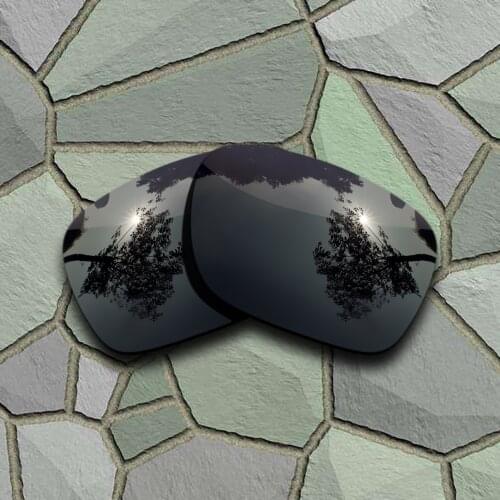 Grey Black Sunglasses Polarized Replacement Lenses for Oakley Ray-Ban RB4165-54mm