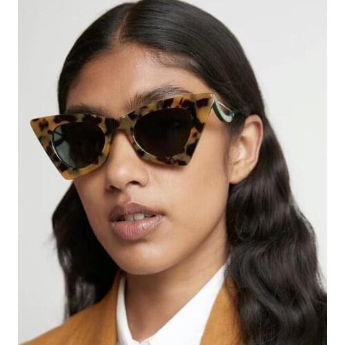 JackJad 2021 Fashion Stylish Cool Cat Eye Style Sunglasses Women Unique Vintage ins Brand Design Sun Glasses Oculos De Sol 2815