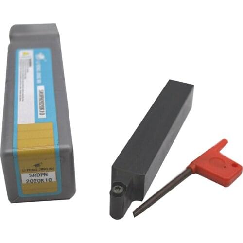 SRDPN2020K10 CNC External Lathe Turning Tool Holder For RPMT1003 PRMT10T3 Insert