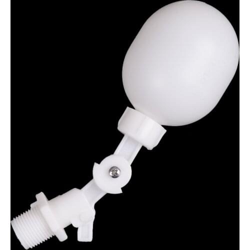 High Efficiency Adjustable Mini Plastic Automatic Float Valve For Chemical Aquarium RO DI Reverse Osmosis System