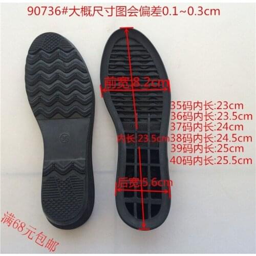 Female rubber wear-resistant sole Boots leather boot cotton sandals Autumn shoes Casual shoes replacement worn soles