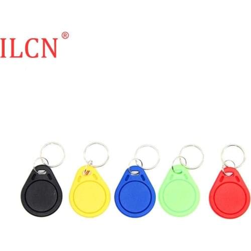 125Khz ID Writable Rewritable Keyfob Blank Card Token Tag RFID T5577 T5567 Waterproof Keychain Tags Sticke Access Control 1pcs