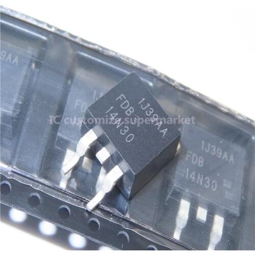 10PCS/LOT FDB14N30 TO-263 300V 14A SMD Triode