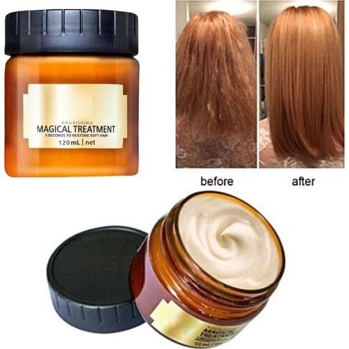 120ml Keratin Hair Treatment Mask Hair Tonic Keratin Hair Treatment 5 Seconds Repairs Damage Hair Root Treatment for Hair Care#E
