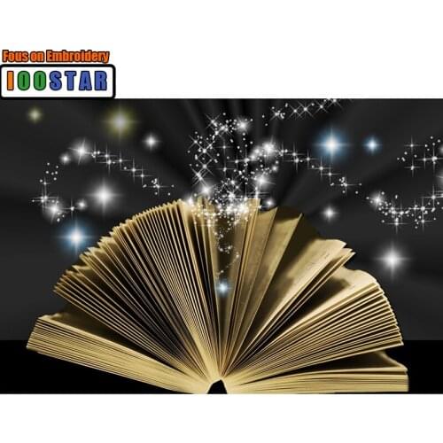 Diamond Painting Spirit In The Pages Cross Stitch Needlework Home Decorative Full Square Diamond Embroidery HOME ARTS