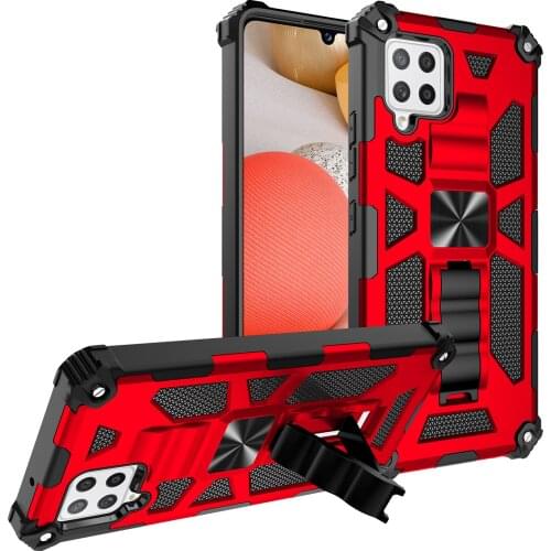 Armor Camouflage Case For Samsung Galaxy A12 A32 A52 A72 A82 A22 A71 A51 4G Shockproof Kickstand Cover For Galaxy A02S A02 A11