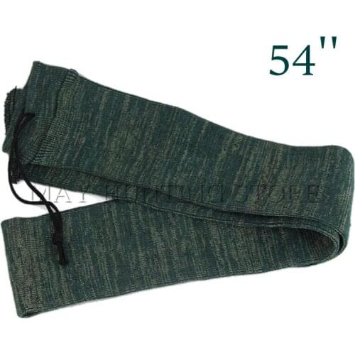 Free Shipping Rifle Knit Air Gun Sock 54" Polyester Silicone Treated Rifle Protector Cover Case Storage Sleeve Firearm Fabric
