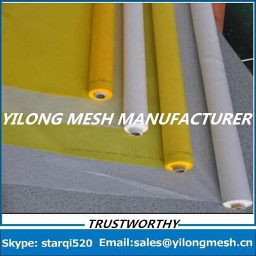 Fast delievery!!! White 47T-55um-145cm-35mts monofilament polyester textile screen printing mesh
