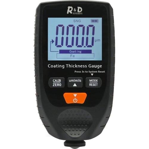 Digital Backlight LCD Film Thickness Meter Car Paint Thickness Tester Coating Thickness Gauge Coating Thickness Tester Tool