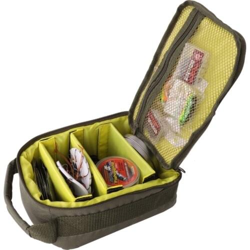 New Army Green Fishing Bag Canvas Multifunctional Outdoor Waist Shoulder Bags Fishing Reel Lure Storage Bag Fishing Tackle Pesca