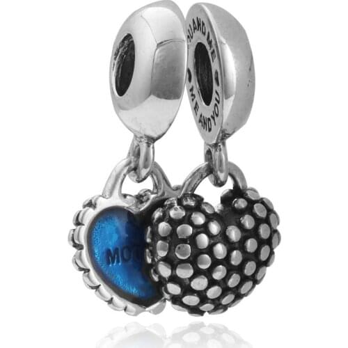 Fits beads plata de ley original bracelet jewelry valentines day mary poppins kingdom hearts bijoux charms DGB134