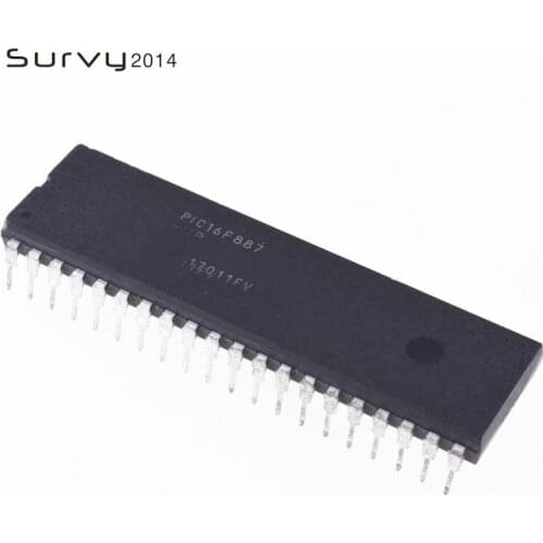 PIC16F887-I/P PIC16F887 DIP-40 New original IC In stock