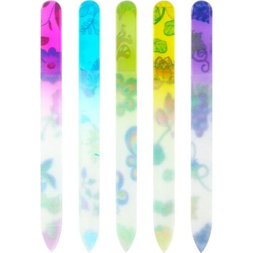 1pcs High Quality Nail File Crystal Polishing File Glass Nail Art Manicure File Women Girl Professional Polishing Tools