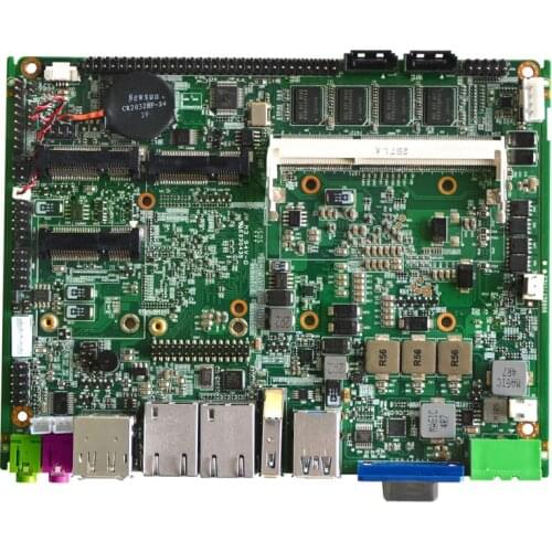 Industrial motherboard with 4Gb ram intel core i5 i7 processor New ITX Mini Fanless Motherboard