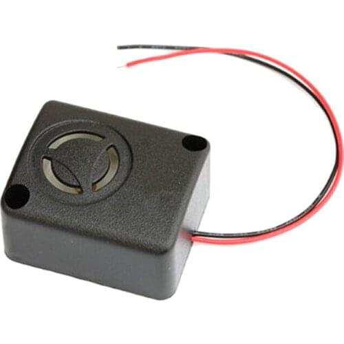 Anti-theft Car Burglar Alarm 6/12/15V 120dB Active High Decibel Buzzer Safe Box Burglar Alarm Car Accessories QSI-4840
