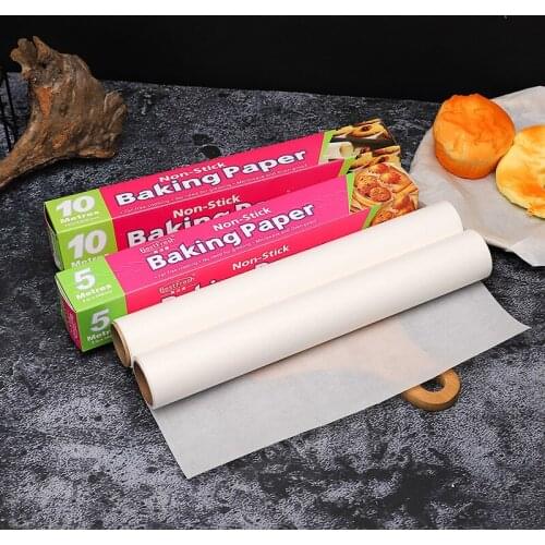 Silicone Paper Household Kitchen Baking Paper Oil Absorption Paper for Oven Pan Non Stick Barbecue Paper Baby Food Baking Paper