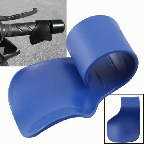 Blue Throttle Assist Wrist Rest Cruise Control Grips For Harley BMW Yamaha Honda Kawasaki Suzuki E-Bike KTM Victory Motorcycles