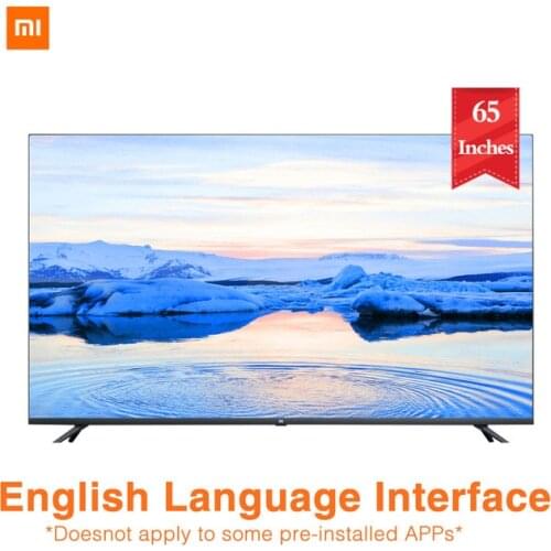 Xiaomi TV4 65 Inches 4K Smart TV 3840x2160 The Latest Ultra thin Screen No Border 3GB 32GB Dolby Atmos TV
