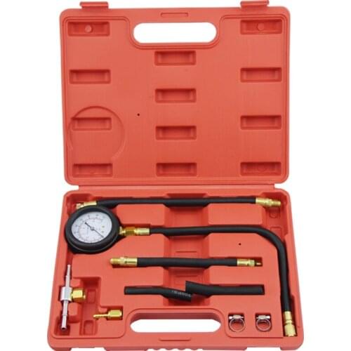 TU-113 Fuel Injection Pump Pressure Tester Gas Engine Cylinder Compression Gauge