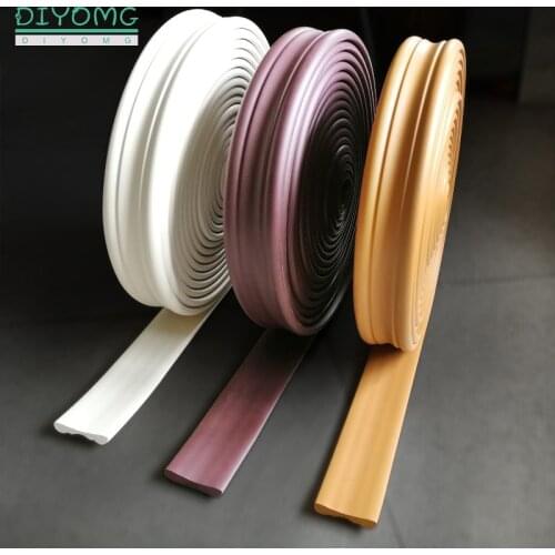 Bathroom Kitchen Waterproof Gap Sealing Tape Door Seam Sealing Strip Sink Edge Mold Proof Tape Self-Adhesive Waist Line Stickers