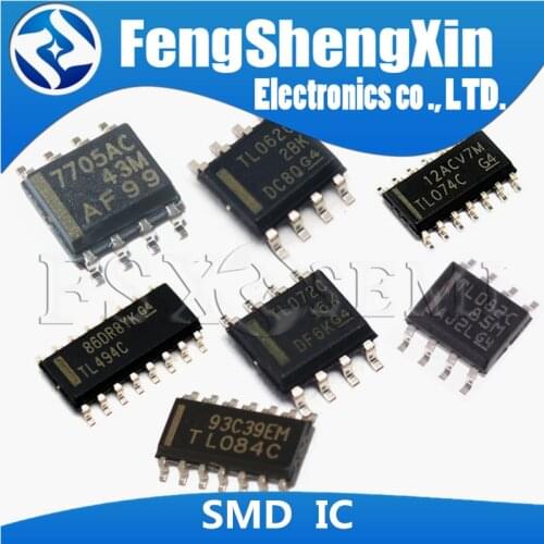 10pcs New TL494CDR TL062CDR TL072CDR TL082CDR TL074CDR TLC555CDR TL555CDR TL431ACDR TL084CDR TL7705ACDR SOP IC