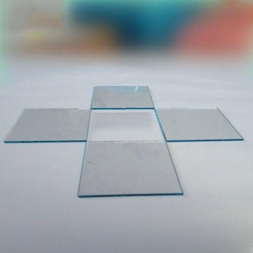 100*100*1.1mm,10 Ohm/sq, 12pcs ITO Conductive Coated Glass Lab Transparent Conductive Glass Indium Tin Oxide ITO Glass Coated G