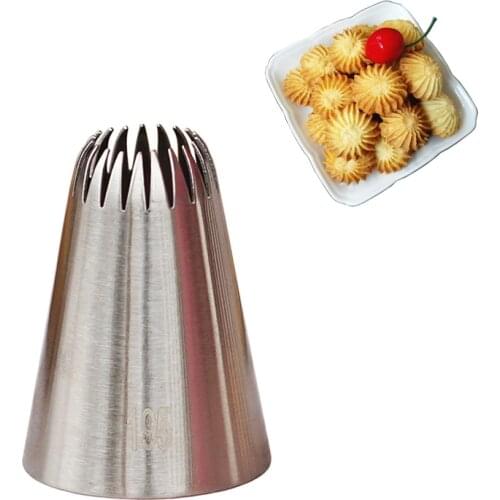 #195 New Writing Cupcake Tube High Quality Steel Cake Decorating Tips Pastry Nozzles Cake Making Tools KH071