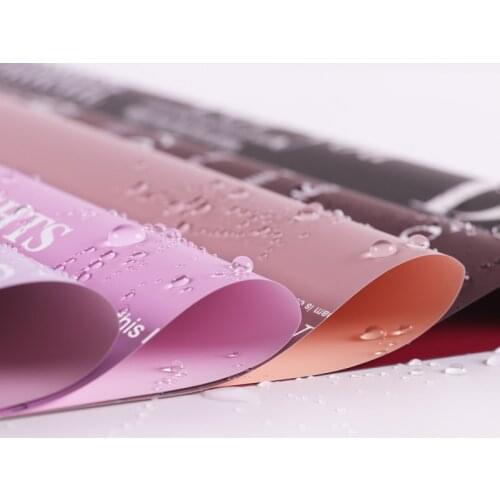 20pcs Free Shipping English Letters Pattern Waterproof Florist Wrapping Paper Two-Tone Korean Flower Wrapping Paper