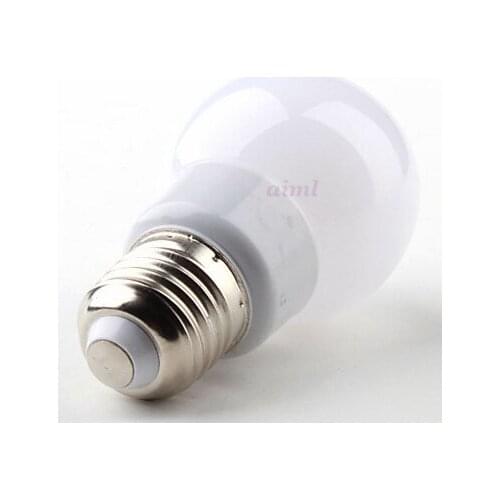 5 PCS LED E26/E27 3W 12 SMD 5050 100 LM Warm White A Globe Bulbs AC 220-240 V Free shipping