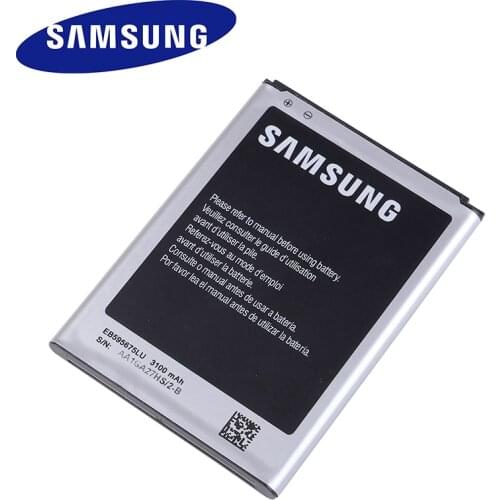 SAMSUNG Original Battery EB595675LU For Samsung Galaxy Note 2 N7100 N7102 N719 N7108 N7108D NOTE2 3100mAh