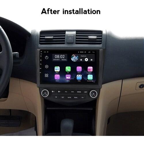 2GB+32GB 9inch For Honda Accord 7 2003-2008 WIFI Bluetooth Car radio player Android tape recoder support swc dvr rear cam