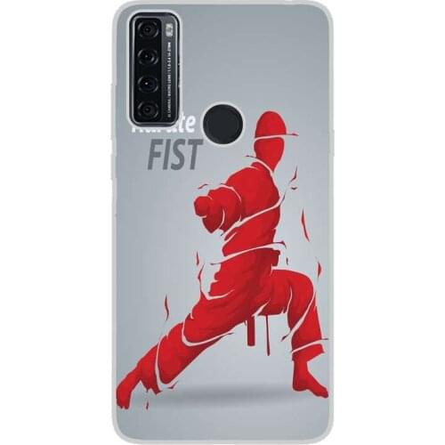 Compatible with TCL-20-SE-4G silicone gel tpu case cover case custom drawing design anti-shock sports 006 case