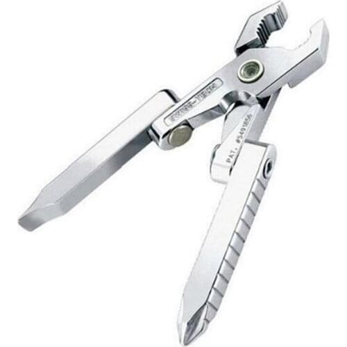 FATCOOL Multifunctional Mini Pliers 420 Stainless Steel Tool Set EDC Keychain Screwdriver Pocket Tool Sets