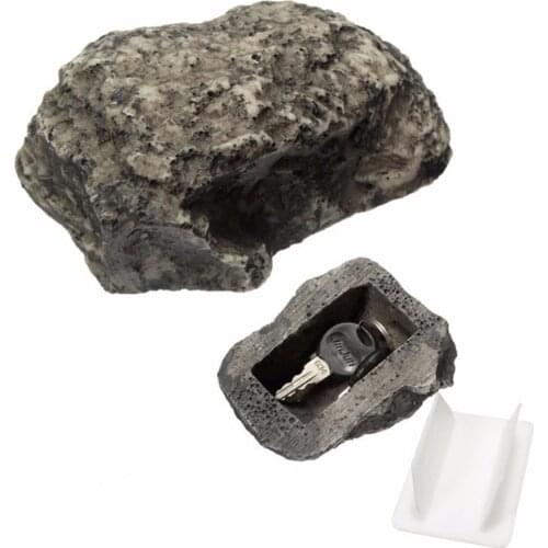 Simulation Stone Money Box Garden Key Box Rock Hidden Hide In Stone Security Safe Storage Hiding Outdoor Garden Key Organizer