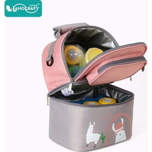 Cross Border Wholesale New Style Milk Insulated Bag Diaper Bag Breast Milk Freshness Refrigeration Ice Multi-functional MOTHERS
