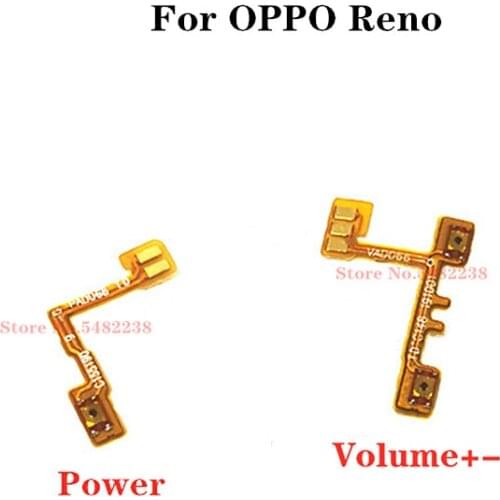 Original ON/OFF Volume Side Key Connector For OPPO Reno Audio +- Volume Power Button Flex Cable For OPPO Reno1