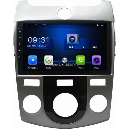 Ouchuangbo car audio gps multimedia head untis for Kia Forte manual support dual zone USB SWC wifi android 8.1 OS BT