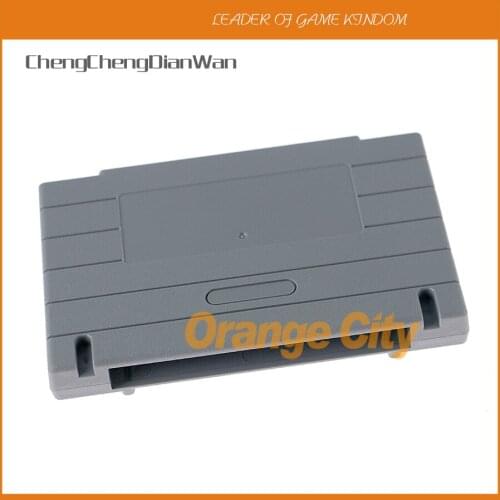 Game Cartridge Replacement Plastic card Shell for Nintendo For SNES game Console US Version ChengChengDianWan