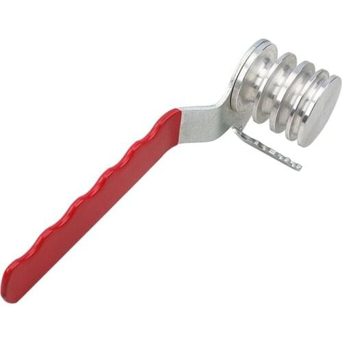 4 In 1 Portable Pipe Tube Bender 1/4 Inch 5/16 Inch 3/8 Inch Car Repair Pipe Universal Carbon Steel Tubing Bending Tool